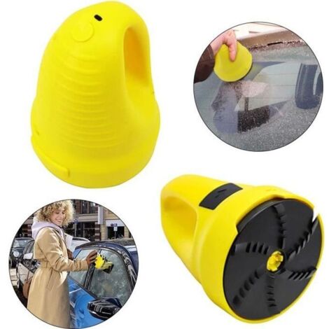 Dégivreur de Pare-Brises Grattoir à Glace pour Voitures Chargement USBe, Grattoir Pare-Brise Voiture, Raclette de Pare-Brise Pas