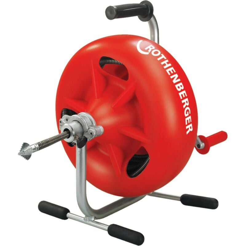 Rothenberger - Appareil manuel de nettoyage de tuyaux type 3S avec spirale, 13mm x 15m, 16K - 72003
