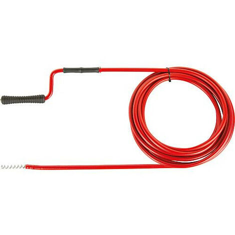 Degorgoir diam. 6mm, L: 5m avec gaine PVC
