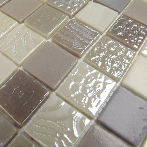 Dégradé mosaïque moka Markina 33
