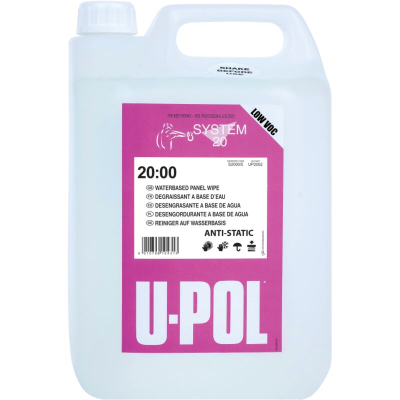 Upol - Dégraissant à base d'eau 5 litres - S2000/5