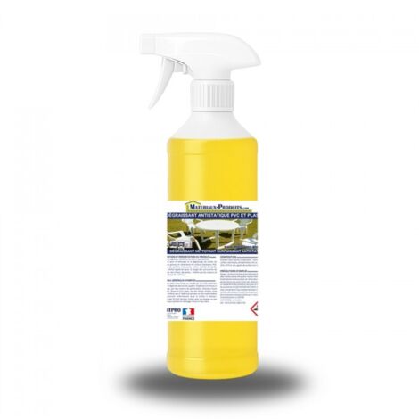 Dégraissant antistatique pvc et plastique - 1 L Jaune - MATPRO