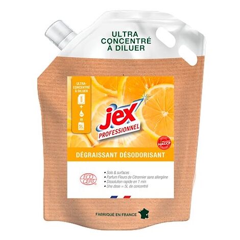 Dégraissant concentré à diluer Triple Action Jex Professionnel, Pays niçois