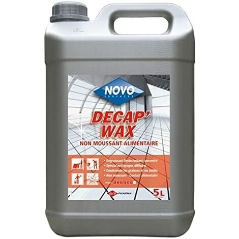 DEGRAISSANT DECAPWAX JAUNE TOUTES SURFACES- BIDON 5L