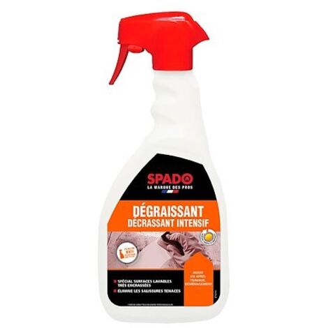 Dégraissant décrassant intensif Spado Professionnel - Spray 500 ml