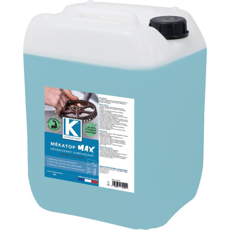 Degraissant Fontaine Surpuissant Mekatop Max 20l - 62100