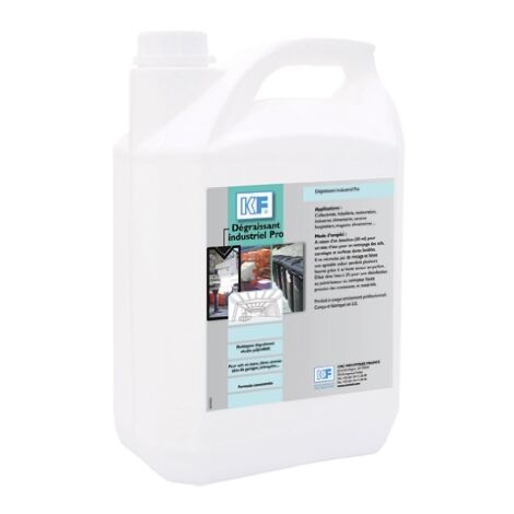 Finish – Dégraissant industriel 5 L – Nettoyage efficace pour surfaces plastiques et caoutchoucs – Non moussant pour application facile