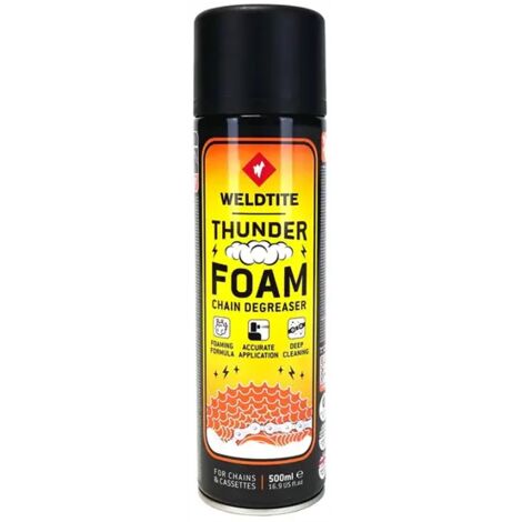 Dégraissant pour chaînes Weldtite Thunder Foam 500 ml