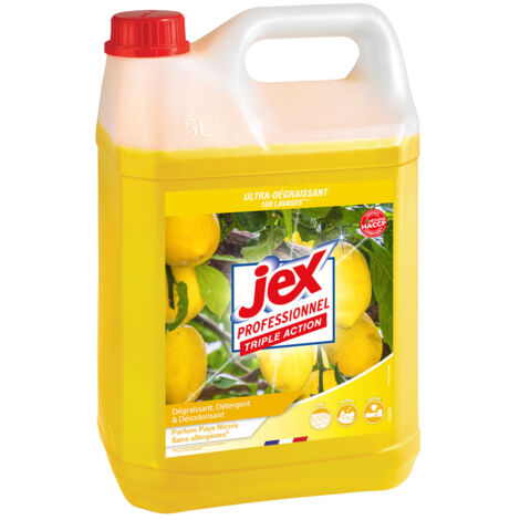 Dégraissant Professionnel Triple Action Parfum Pays Niçois 5l - Jex
