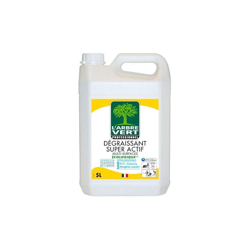 Dégraissant surpuissant multi-surfaces Arbre Vert - Bidon de 5 litres