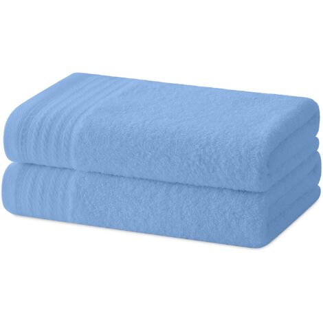 Degrees home - Set di 2 asciugamani - Asciugamani - 100% cotone - 480 g/m2-100 x 50 cm