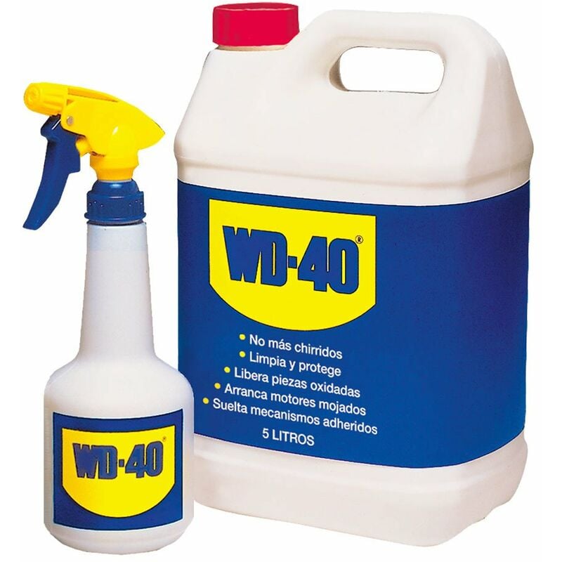 Lubrifiant multi-usages wd40 Carafe de 5l + spray gratuit wd40.