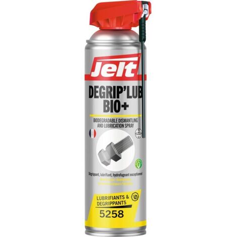 Dégrippant lubrifiant multifonctions - 650 ml - Degrip'Lub 'Bio+' - Jelt