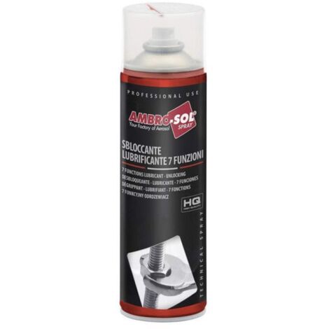 Dégrippant lubrififiant 7 fonctions haute qualité 500 ml