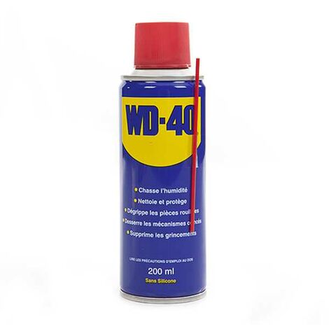 Dégrippant WD40 200 ml nettoie lubrifie protège