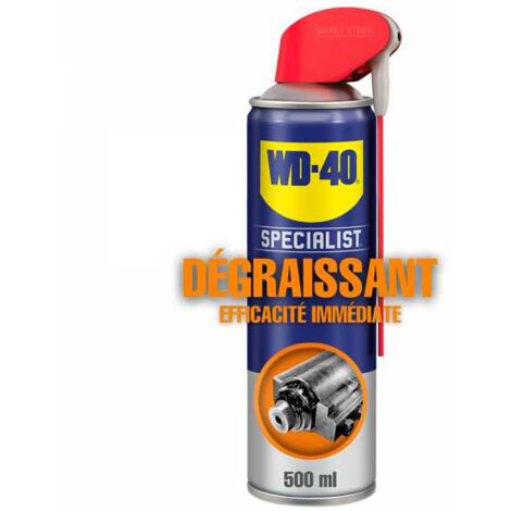 Dégrippant WD40 Specialist Dégraissant efficacité immédiate. 500 ml.