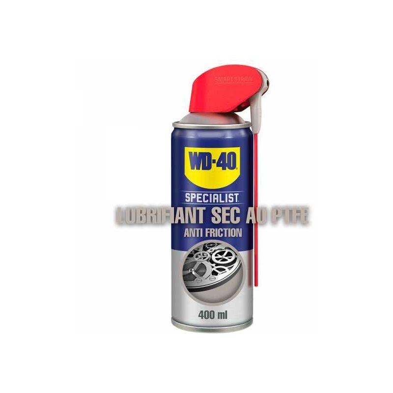 Wd 40 - Dégrippant WD40 Specialist Lubrifiant sec. 400 ml. Nettoyant, lubrifiant. Protège humidité corrosion