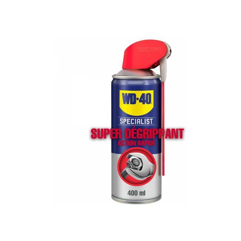 Wd 40 - Dégrippant WD40 Specialist Super. 400 ml. Nettoyant, lubrifiant. Protège humidité corrosion