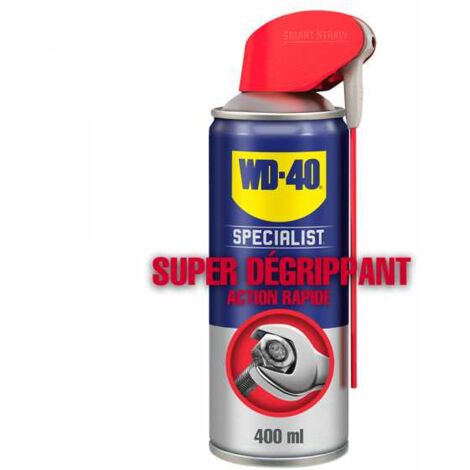 Dégrippant WD40 Specialist Super. 400 ml. Nettoyant, lubrifiant. Protège humidité corrosion