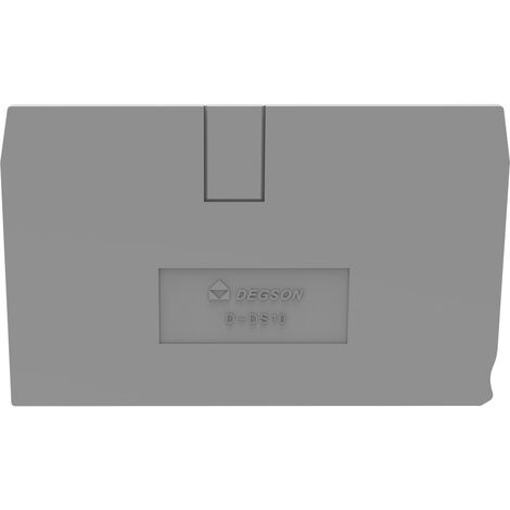 Degson D-DS10-01P-11-00A(H) Abschluss Zwischenplatte  Grau 1 St.