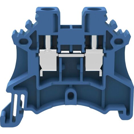 Degson DC4-01P-12-00A(H) Borne de passage borne à vis bleu 1 pc(s) Q235432