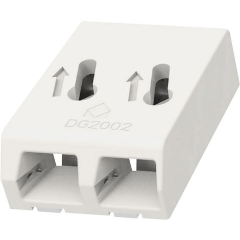 Degson DG2002-4.0-02P-11-00AH-1 SMD-Leiterplattenklemme 0.75 mm² Polzahl 2 Weiß 1 St.