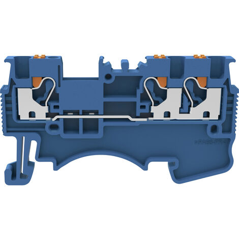 Degson DS1.5-TW-01P-12-00A(H) Durchgangsklemme  Push-In-Klemme  Blau 1 St.