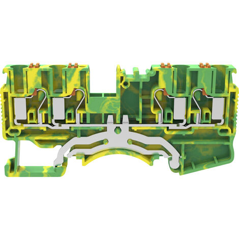 Degson DS2.5-QU-PE-01P-1C-00A(H) Schutzleiterklemme  Push-In-Klemme  Grün, Gelb 1 St.