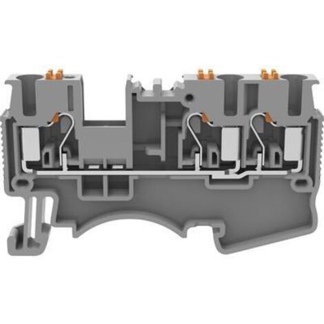 Degson DS2.5-TW-01P-11-00A(H) Borne de passage Push-In gris 1 pc(s) Q232212