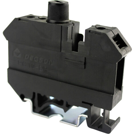 AUTRES Degson PC10-DR-01P-13-00AH-1 Sicherungsklemme 12.0 mm Schrauben Schwarz 1 St.