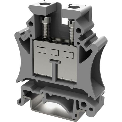Degson PC16-01P-11-00AH-1 Borne de passage 12.2 mm raccord à vis gris 1 pc(s) Y542811