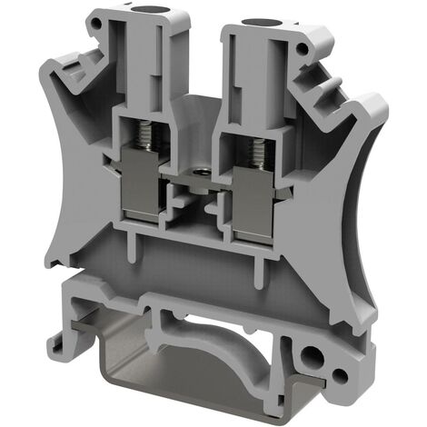 Degson PC2.5-01P-11-00AH-1 Borne de passage 5.2 mm raccord à vis gris 1 pc(s) Y542851