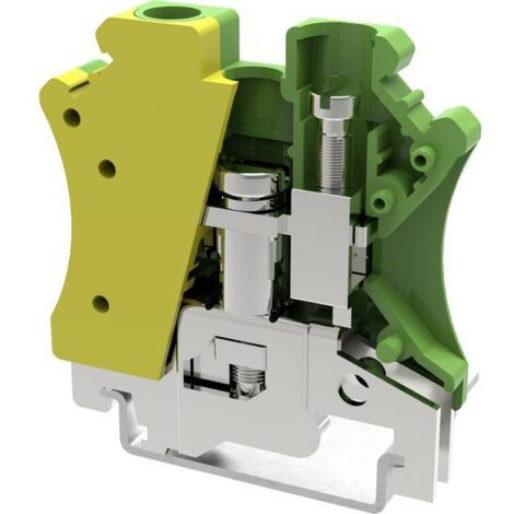 Degson PC6-PE-01P-1Y-00AH-1 Morsetto per cavo di terra 8.2 mm A vite Giallo, Verde 1 pz.