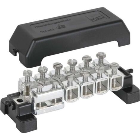DEHN 563201 - BARRA COMPENSAZIONE POTENZA K12 30 MM2 NERO RAME/GAL SN