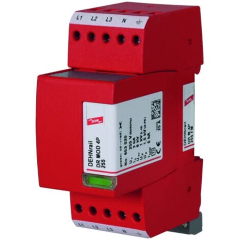 DEHN 953405 DR M 4P 255 FM Scaricatore di sovratensioni Protezione da sovratensioni per: Armadi di distribuzione 8 kA 1