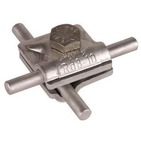 DEHN MV-Klemme Al f. Rd 8-10mm MVK 8.10 SKM10X30