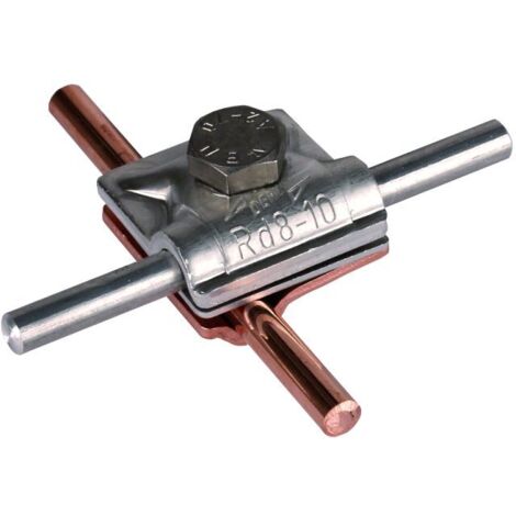 DEHN SÖHNE MV 390 657 CU-PINCE POUR RD-AL 8 MM, RACCORD POUR 4013364096165 CONTRE LA FOUDRE DEHN+SÖHNE