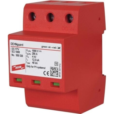 DEHN SÖHNE PARAFOUDRES DG YPV SCI 1000 F. PV-ANL.B. 1000 VDC PARAFOUDRE POUR ENERGIETECHNIK/4013364152960 ALIMENTATION