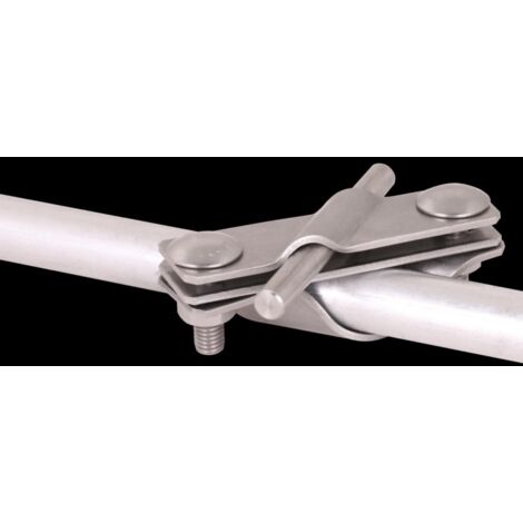 Dehn TE-Anschlusschelle NIRO (V4A) D 25mm f. Rd 7-10mm Fl -40mm 649015