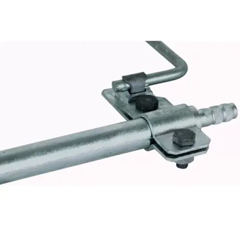 Dehn TE-Anschlussschelle St/tZn  D 25mm einseitig mit KS-Verbinder Rd 7-10mm 625011