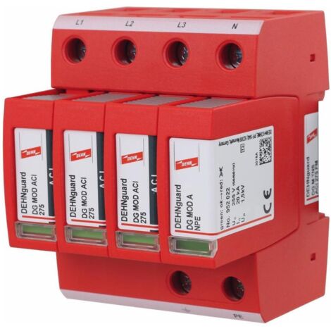 Dehn Überspannungsableiter Typ 2 DEHNguard M 4-polig Uc 275V mit ACI-Technologie 952440