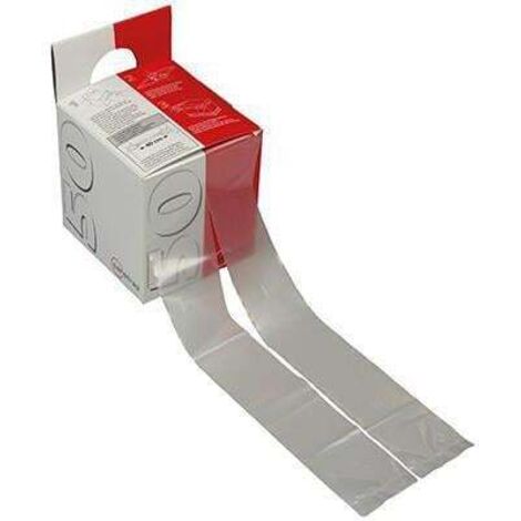 Dehnband Maße 1200x50mm Spendekarton transparent 200St. TRANSPAK