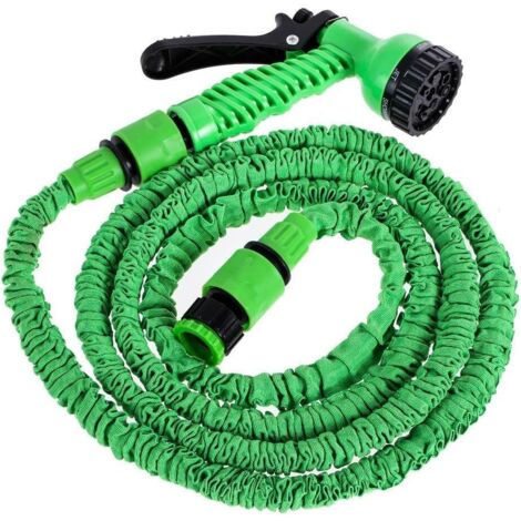 Dehnbarer Gartenschlauch mit multifunktionaler Bewässerungsdüse