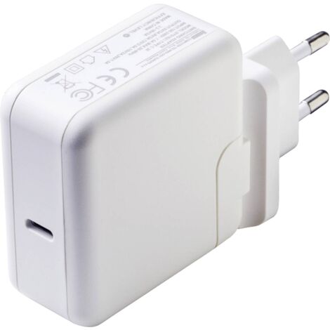 Dehner Elektronik Adaptateur de voyage 60 W 1x USB-C® Power Delivery, Power Delivery 3.0, QC 3.0 bla