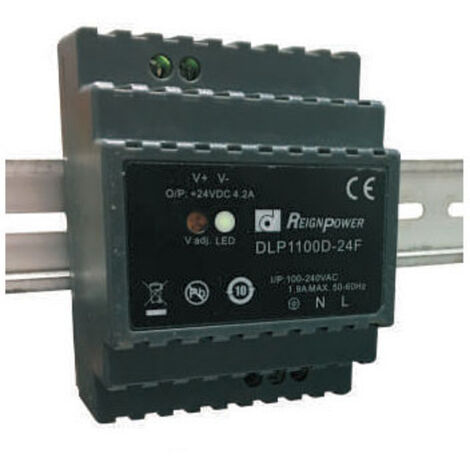 Dehner Elektronik DLP 1100D-12F Hutschienen-Netzteil (DIN-Rail)   8.3 A 100 W Anzahl Ausgänge:1 x  I