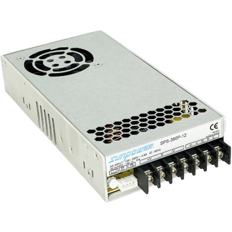 Dehner Elektronik SPS 360P-12 (12VDC) Bloc d'alimentation industriel 12 V/DC 30 A 360 W S613502