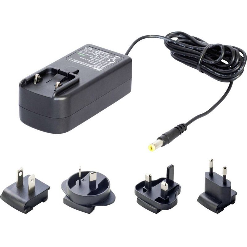 Dehner Elektronik SYL 1460-2424-W2E (Europe 2.1x5.5x11-S) rc1.8m (6ft), LED Driver de LED à tension constante 24 W 1 A 24 V/DC homologué pour les me