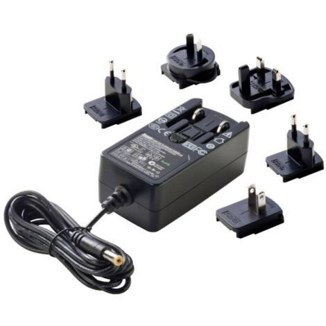 Dehner Elektronik SYS 1541-2424-W2E Alimentatore a spina tensione fissa 24 V/DC 1000 mA 24 W con adattatore UK, con ada