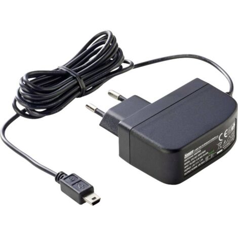 Dehner Elektronik SYS 1638-0605-W2E (mini USB type B-S) Bloc d'alimentation à tension fixe 5 V/DC 1.2 A 6 W stabilisé A847782