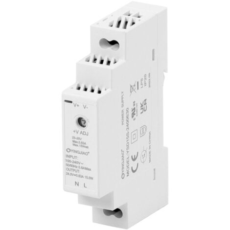 Dehner Elektronik YSD 15S-2400630 AC/DC-Netzteilbaustein, geschlossen  24 V/DC 0.63 A 15 W Anzahl Au